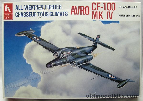 Hobby Craft 1/48 Avro CF-100 MK IV All-Weather Fighter, HC1650 plastic model kit